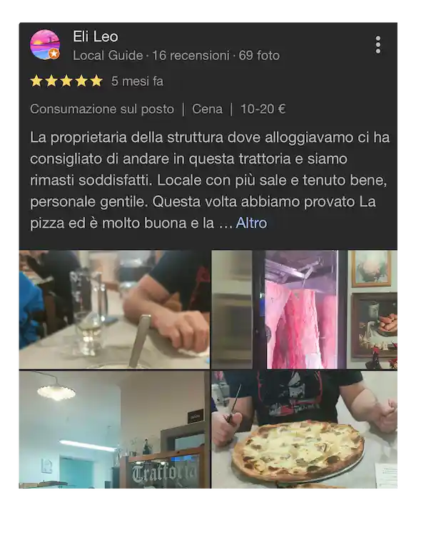 Recensione Google • Eli Leo